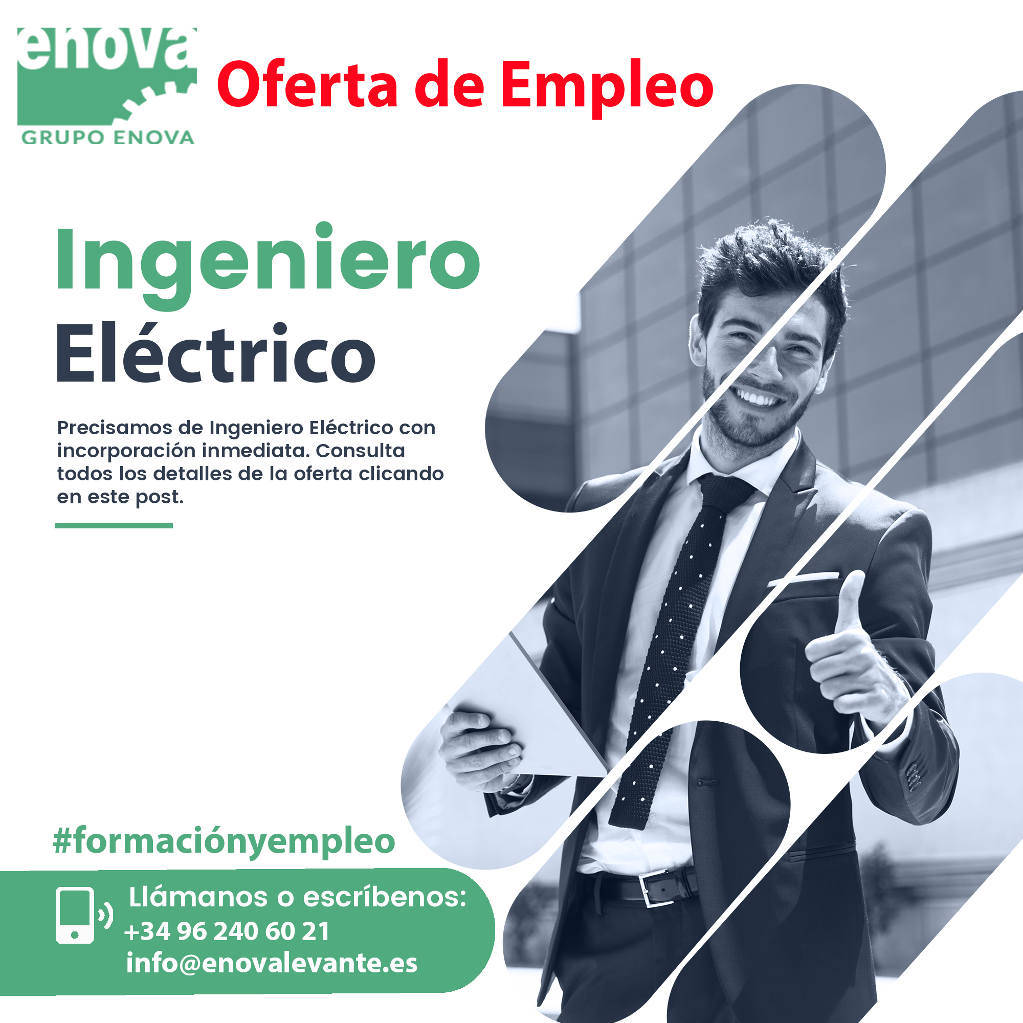 OFERTA DE EMPLEO | Ingeniero Eléctrico